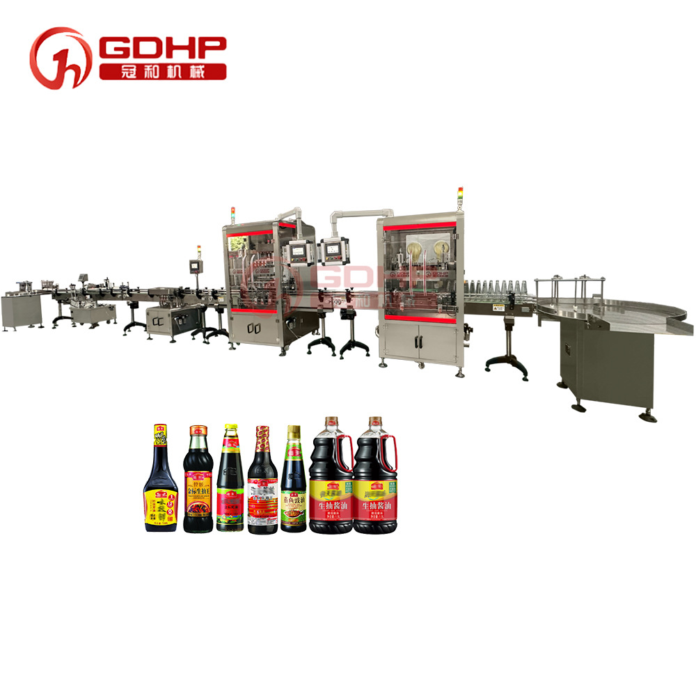玻璃瓶醬料灌裝機